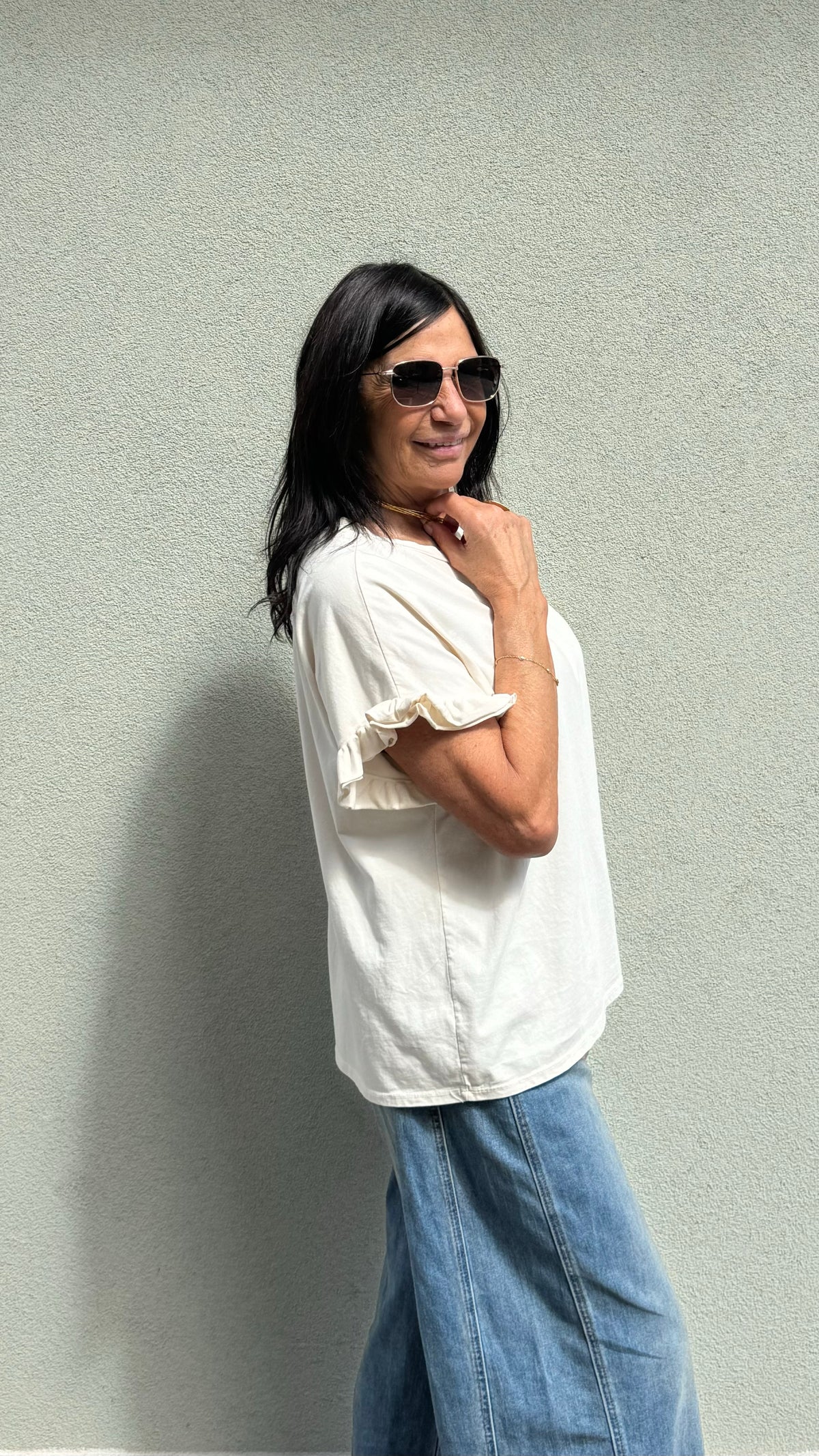 T-SHIRT MIRA BIANCA