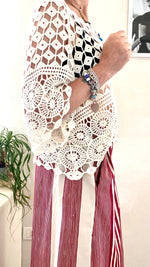 MAGLIA CROCHET MANICA 3/4