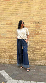 LIGHT JEANS PALAZZO