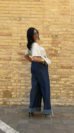 LIGHT JEANS PALAZZO