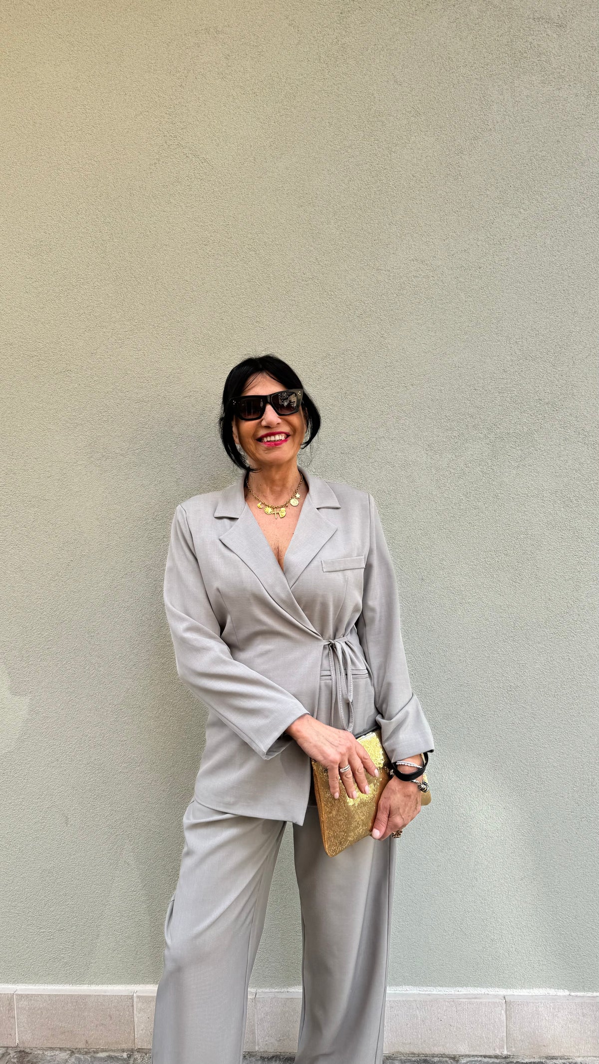 TAILLEUR GIADA GRIGIO