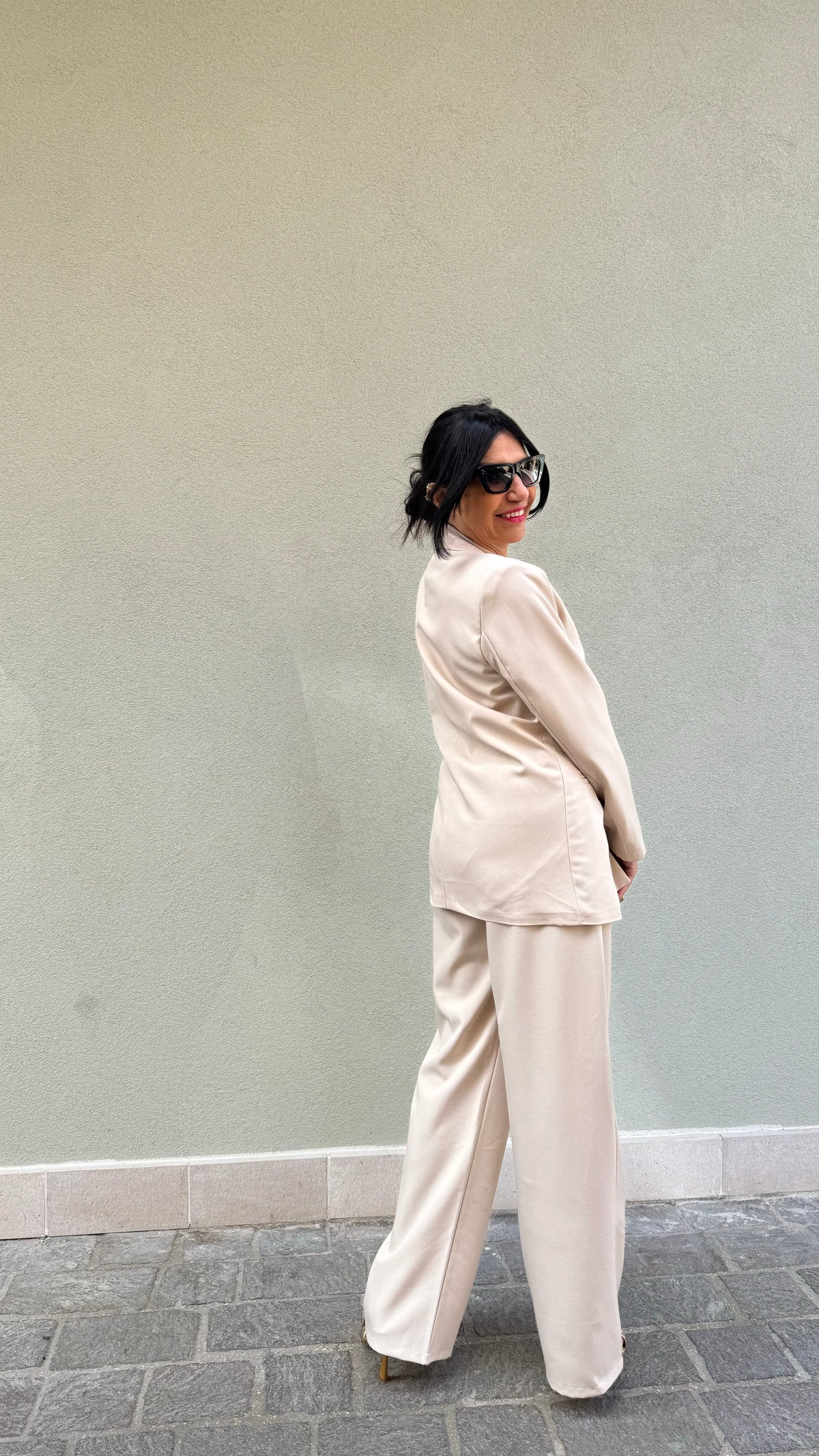 TAILLEUR GIADA CREMA/BEIGE