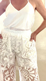 PANTALONE IN PIZZO