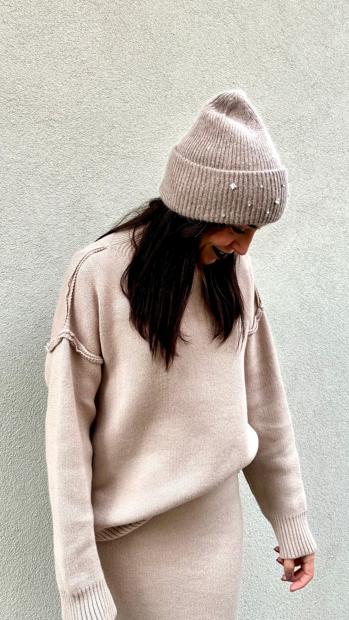 SET IN MAGLIA DONA AVORIO