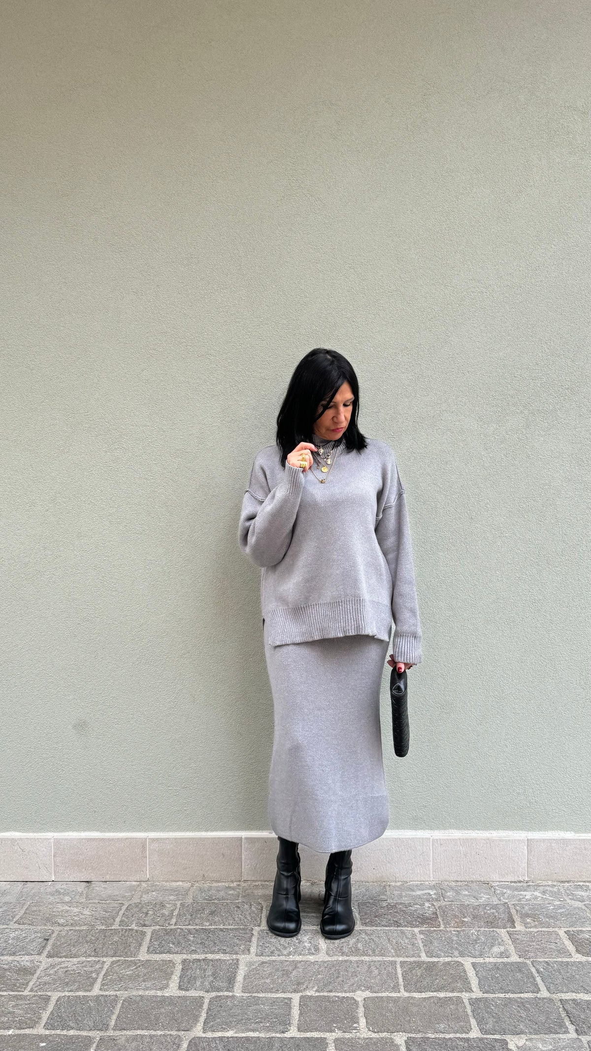 SET IN MAGLIA DONAGRIGIO