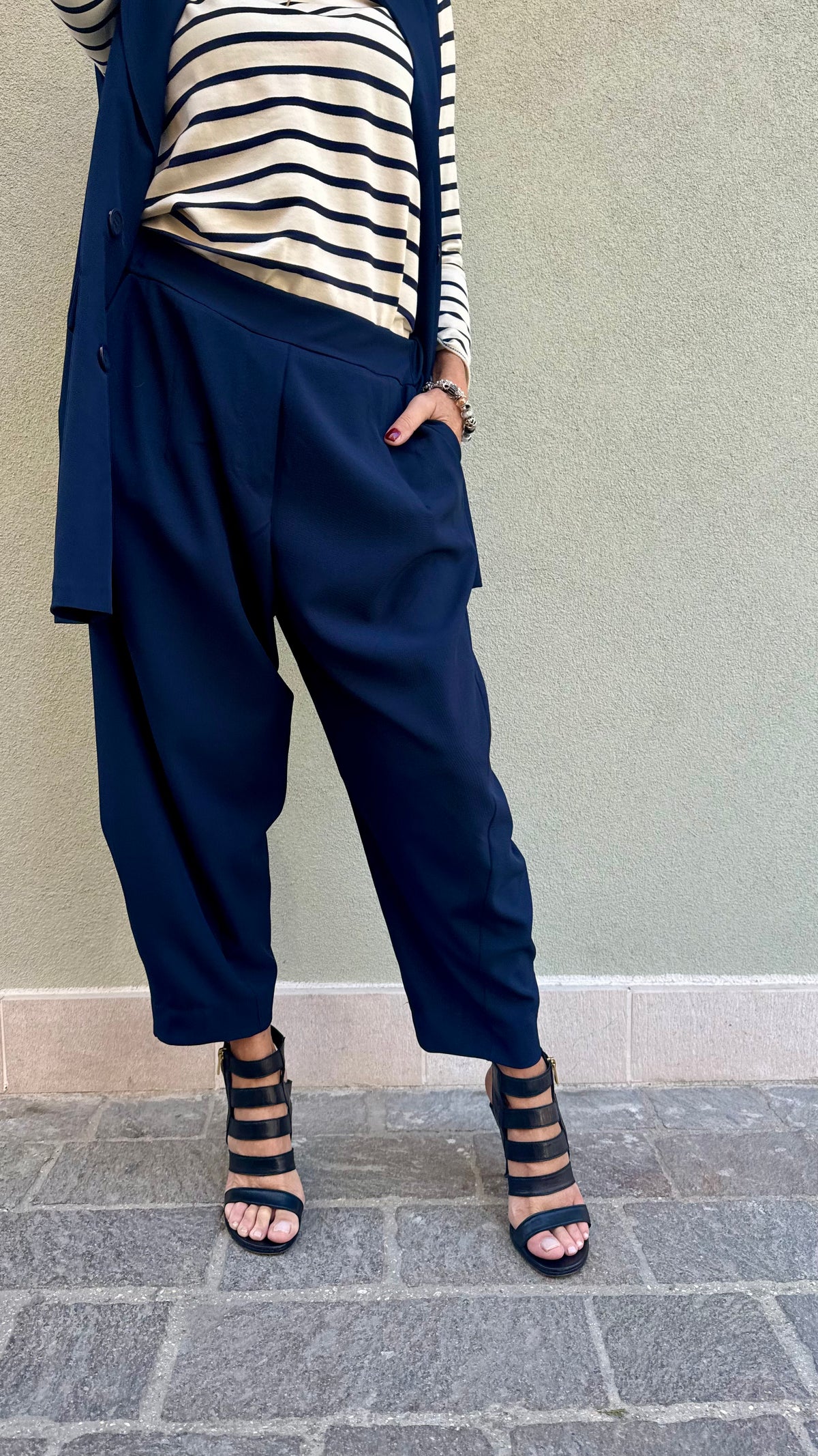 PANTALONE OVETTO BLU