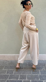 PANTALONI OVETTO PANNA