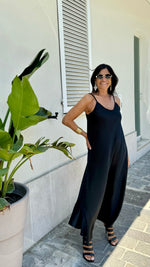 ABITO SATIN NERO