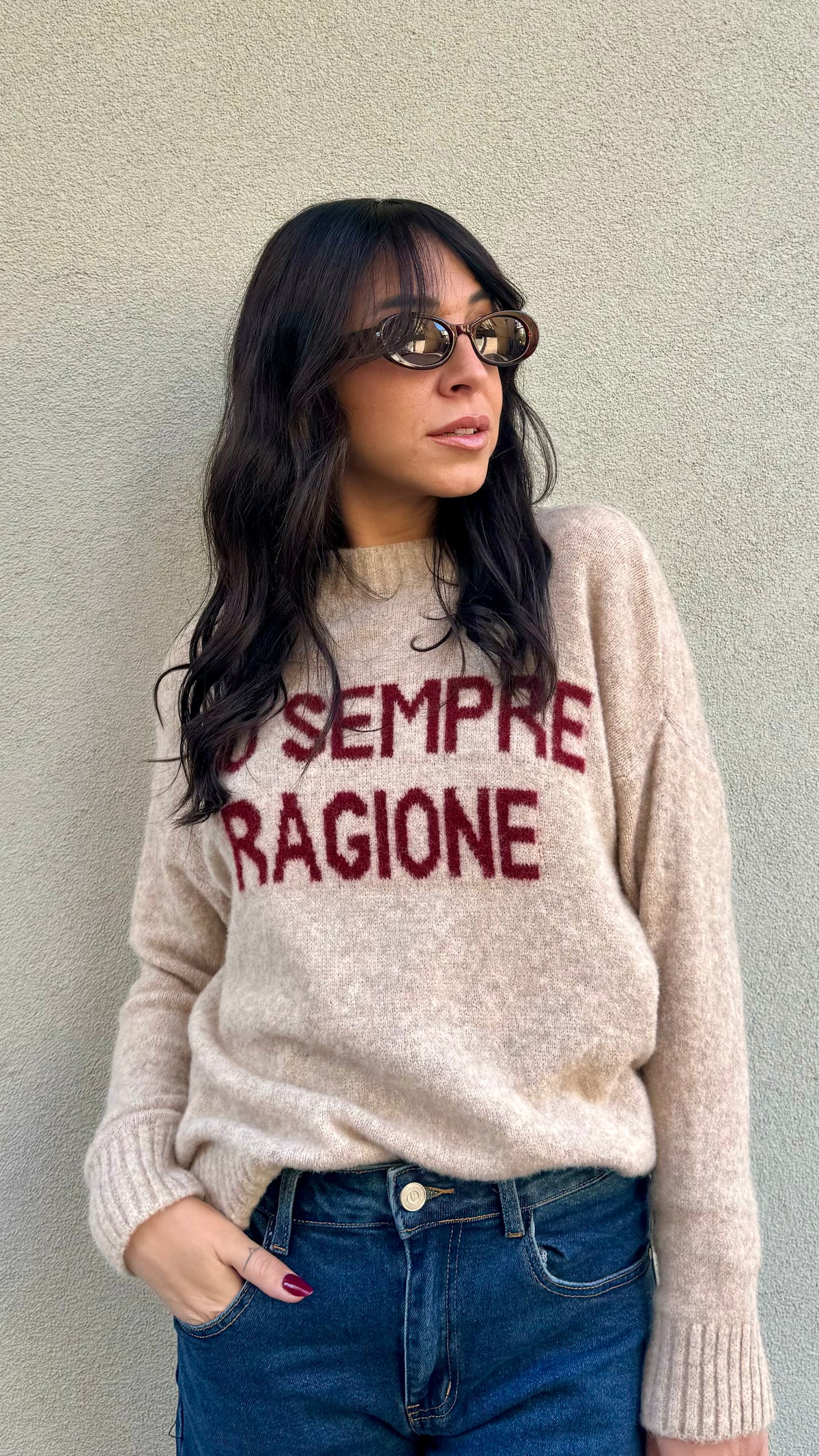 MAGLIONE HO SEMPRE RAGIONE
