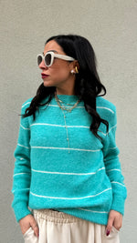 PULL RIGA FINA VERDE TIFFANY