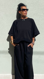 FELPALARA MANICHE CORTE NERA