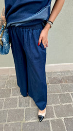 COORDINATO IN JEANS LULE MANICA CORTA