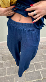 COORDINATO IN JEANSLULE' SMANICATO