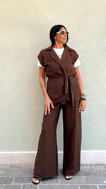 SET KIMONO CIOCCOLATO