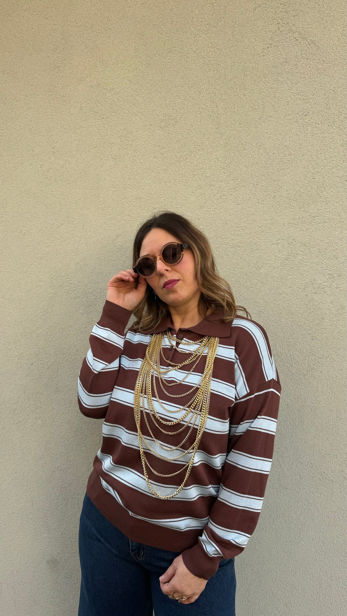 POLO RIGA CIOCCOLATO