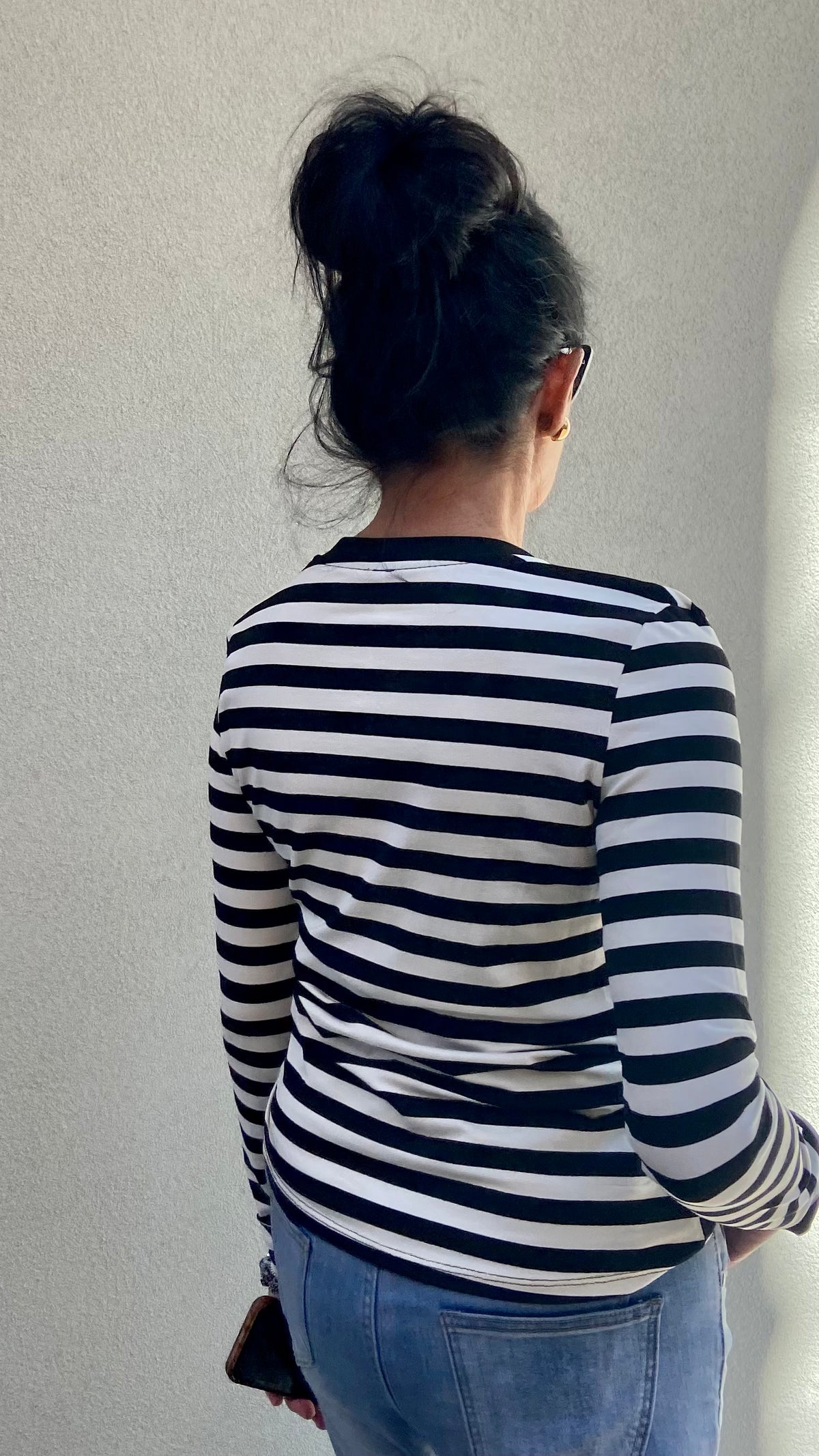 T-SHIRT MONICA A RIGABIANCAE NERA