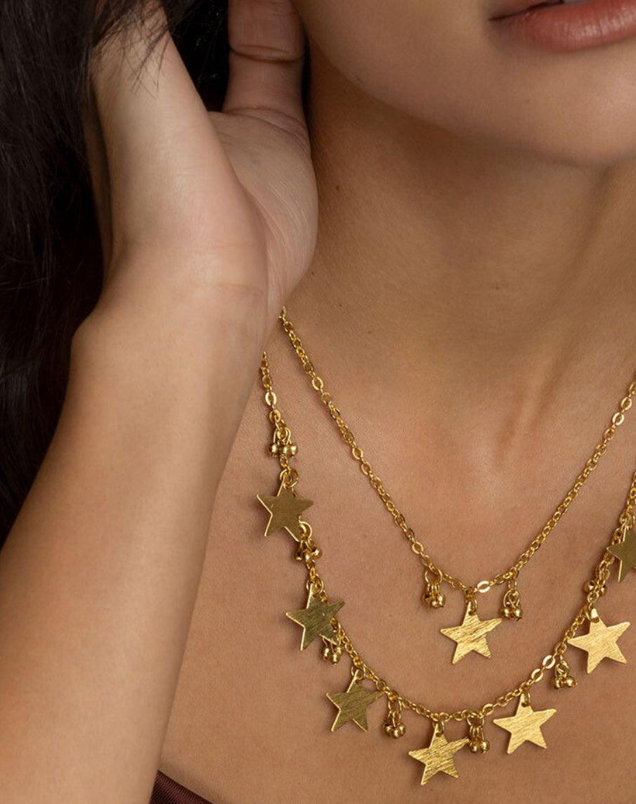 COLLANA STELLE 2 FILI