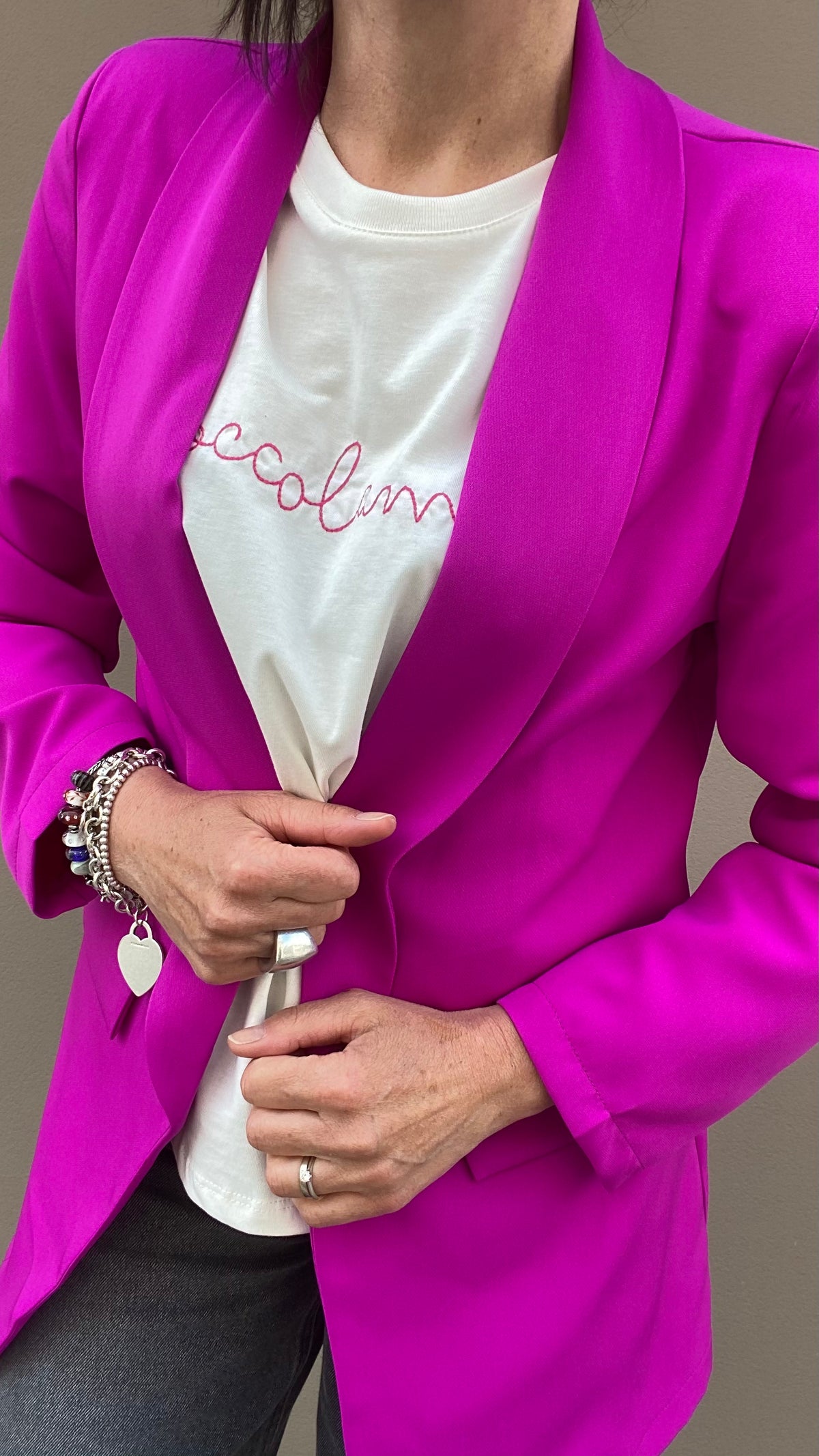 BLAZER TESSA CICLAMINO