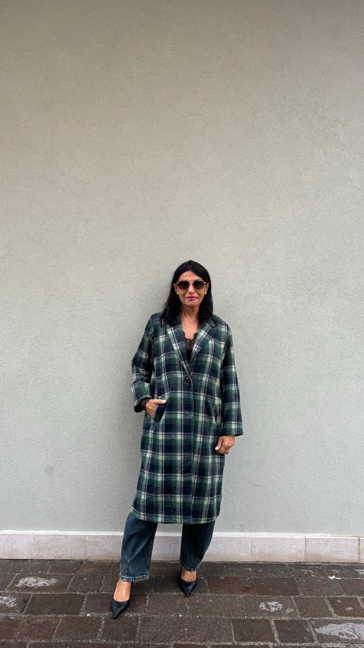 CAPPOTTO ADELE VERDE E BLU