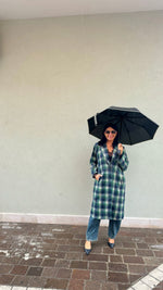 CAPPOTTO ADELE VERDE E BLU