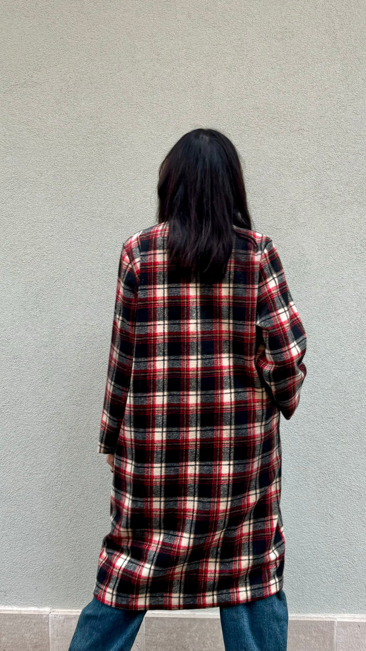 CAPPOTTO ADELE ROSSO NERO