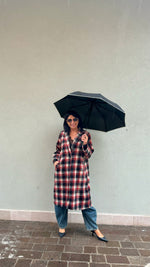 CAPPOTTO ADELE ROSSO NERO