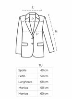 TAILLEUR GESSATO NERO
