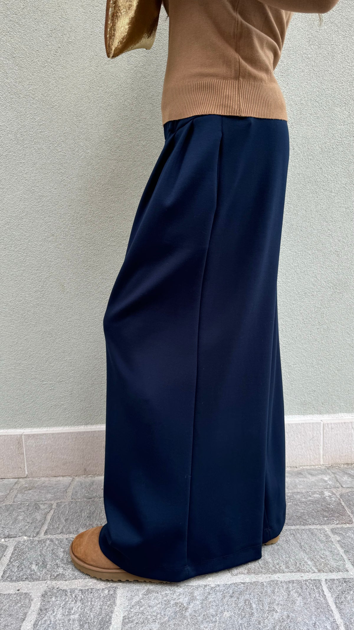 PANTALONE A FARFALLA BLU