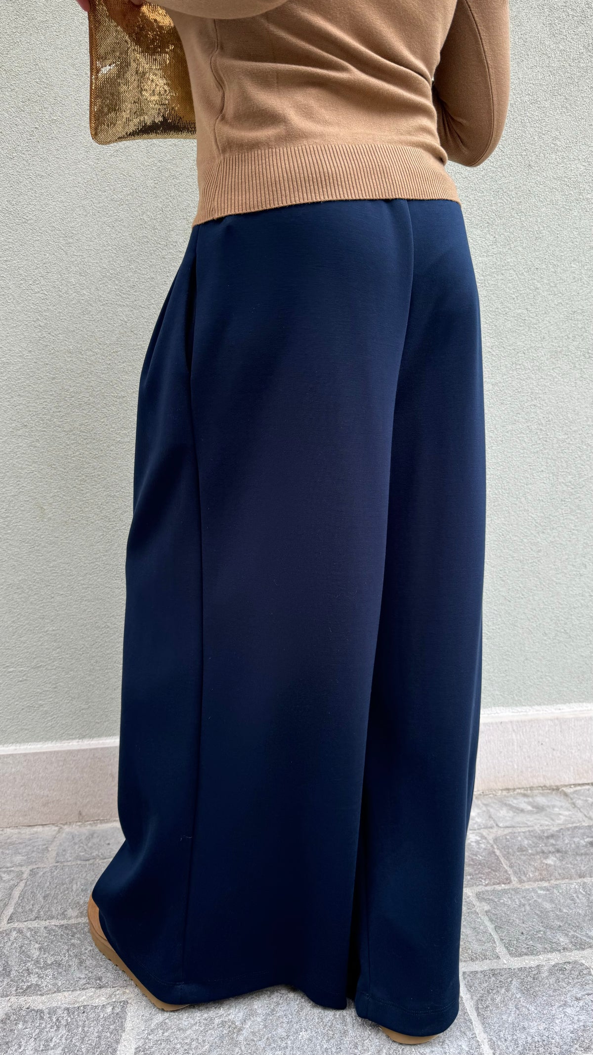 PANTALONE A FARFALLA BLU