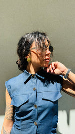 ORECCHIO FIORE BOTTONE