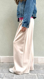 PANTALONE A FARFALLA BEIGE