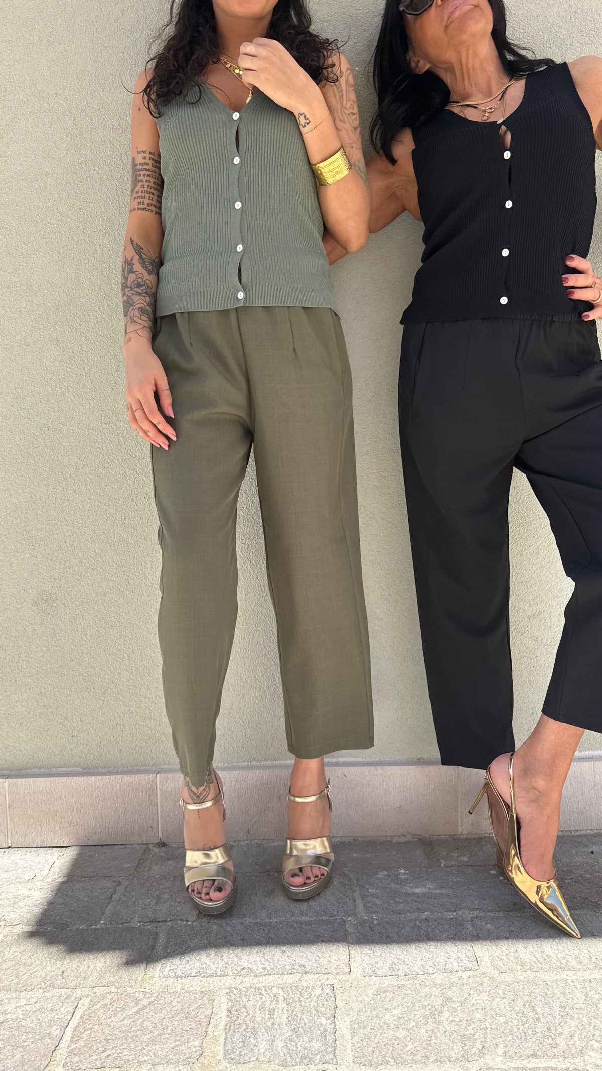 PANTALONE SILVIA NERO