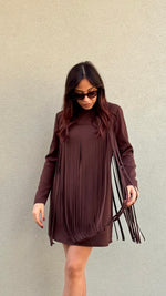 ABITO FRANGE CIOCCOLATO