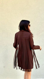 ABITO FRANGE CIOCCOLATO