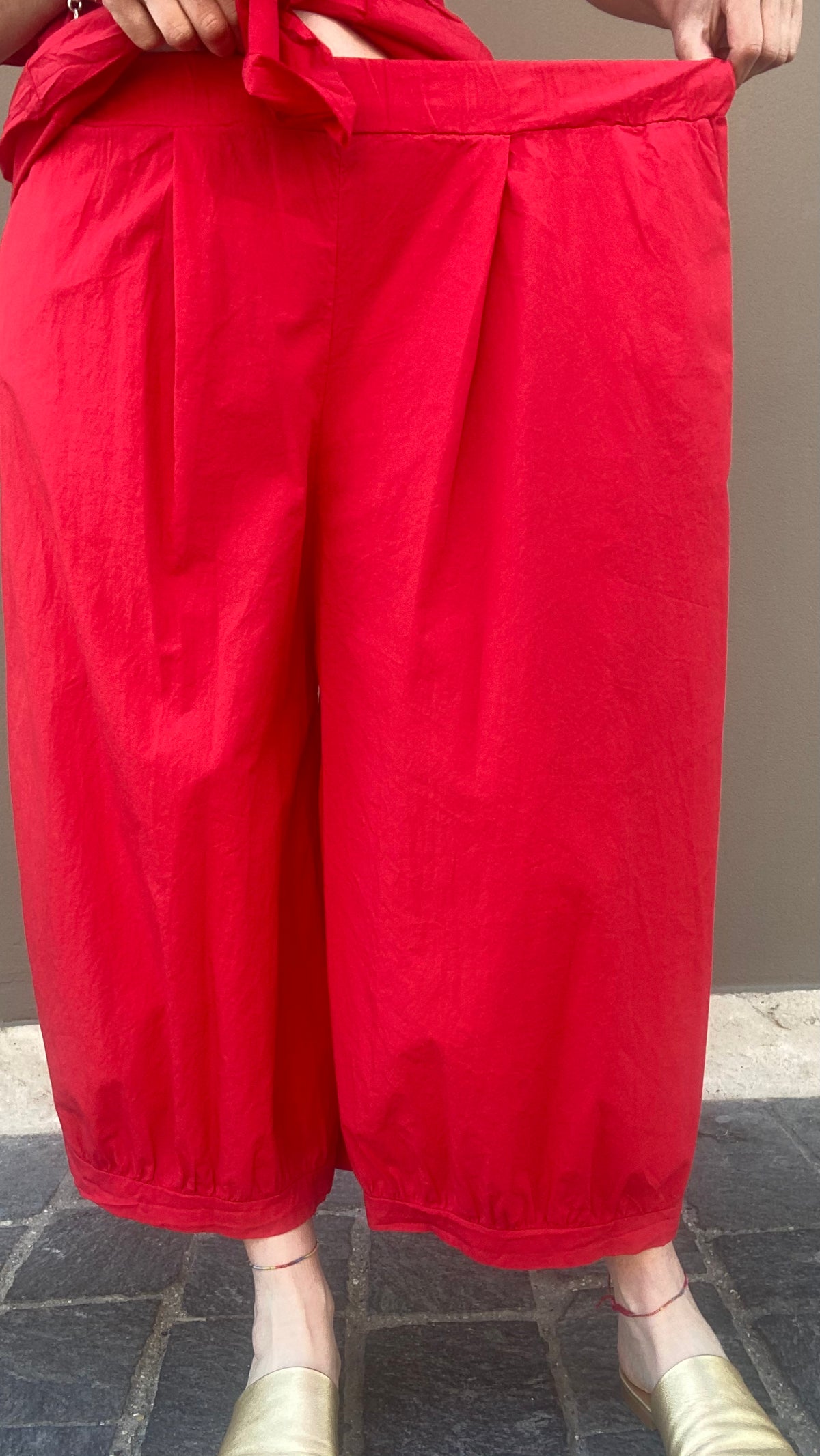 PANTALONE ANNA ROSSO