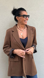 BLAZER OVER SIMO TABACCO