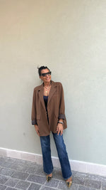 BLAZER OVER SIMO TABACCO