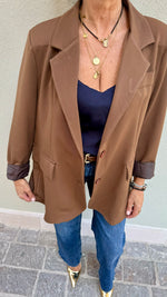 BLAZER OVER SIMO TABACCO