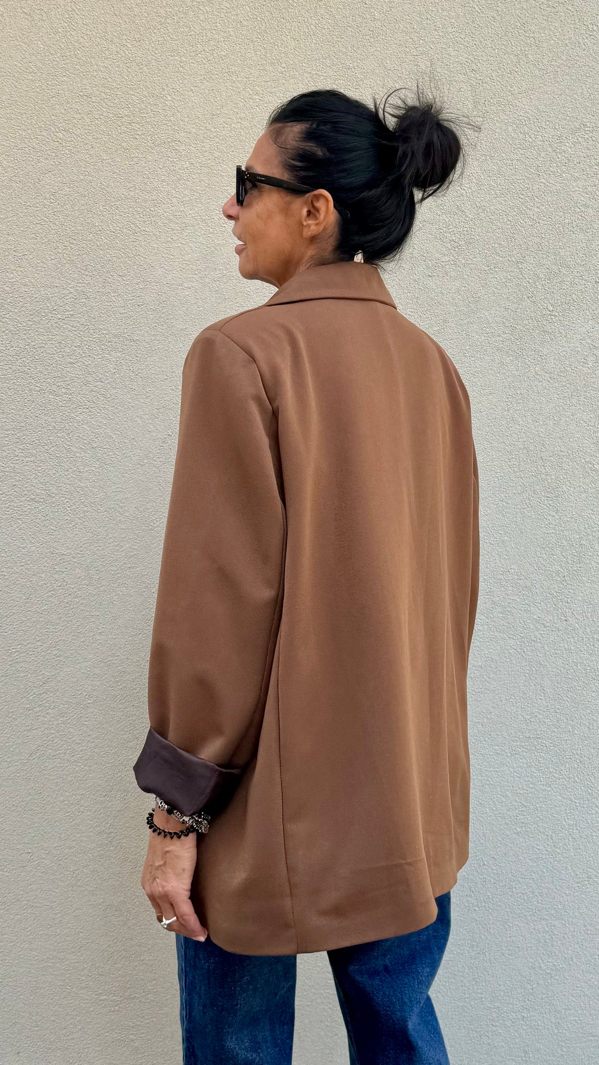 BLAZER OVER SIMO TABACCO