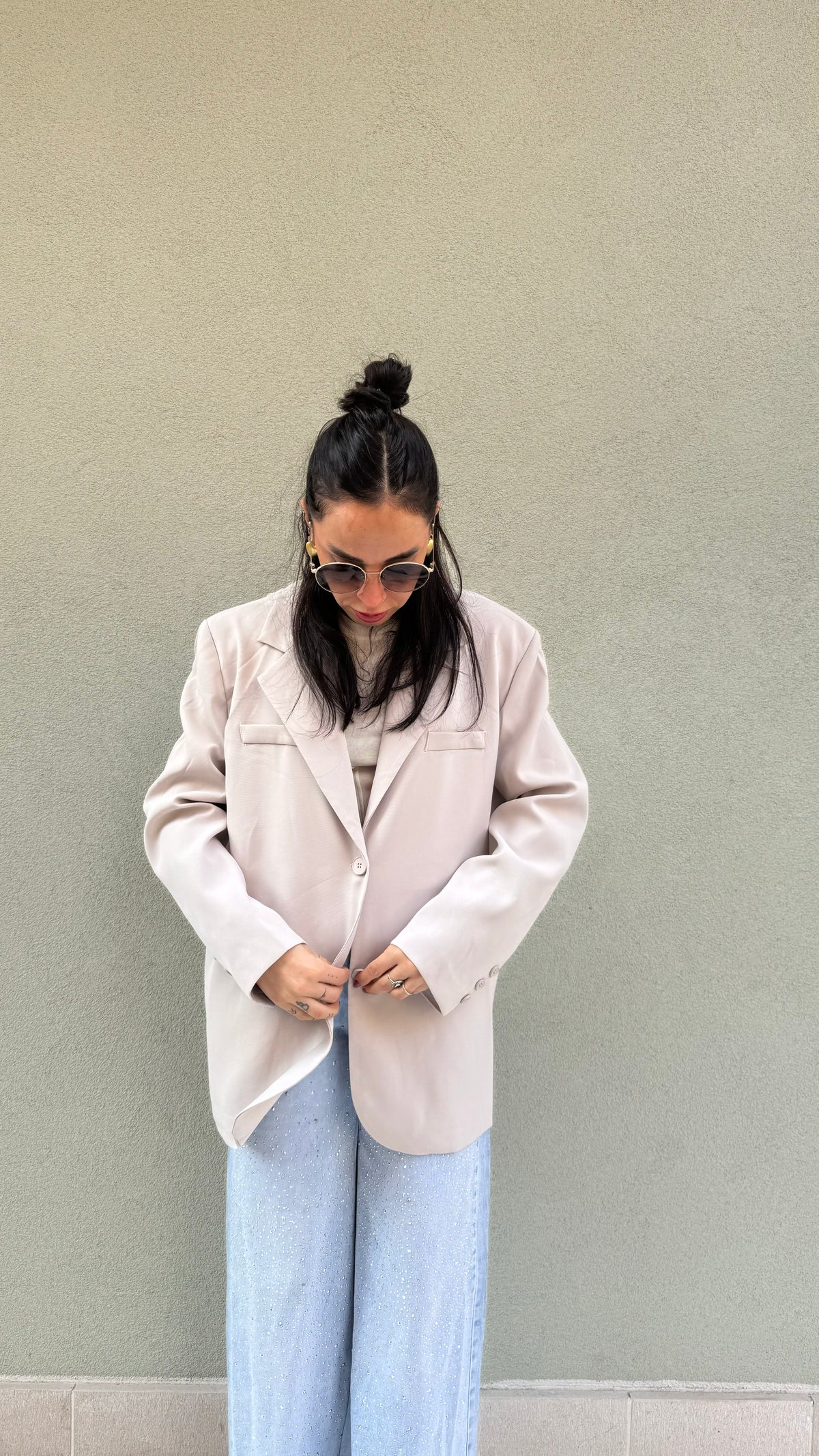 BLAZER OVER SPACCO GHIACCIO