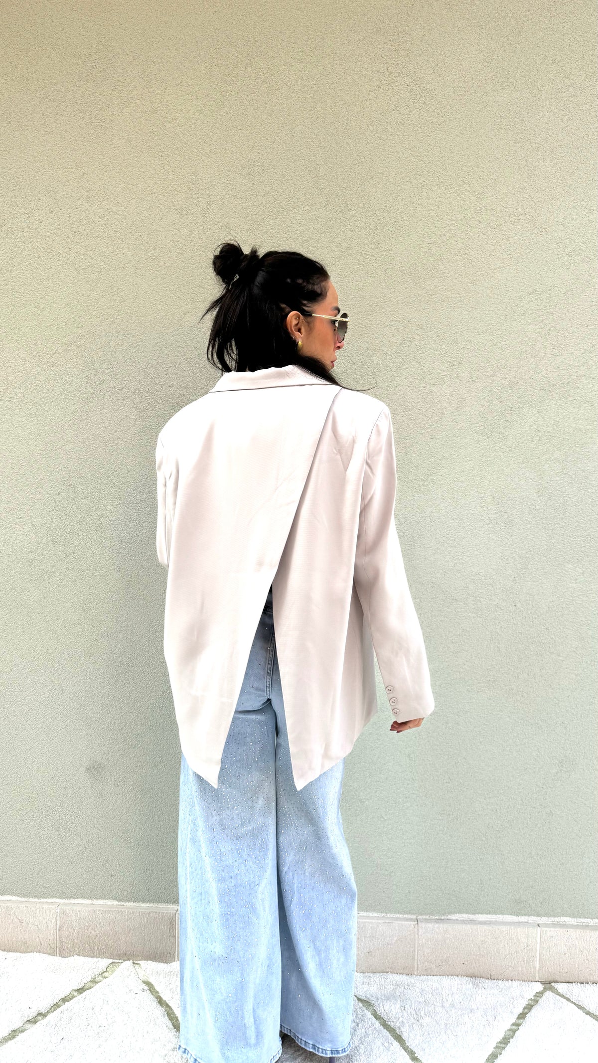 BLAZER OVER SPACCO GHIACCIO