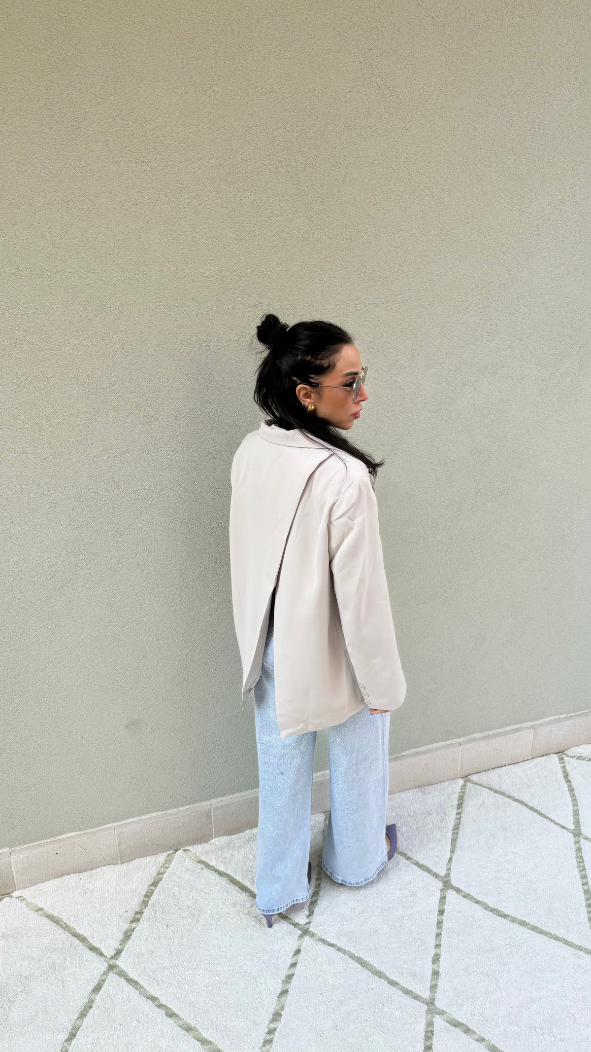 BLAZER OVER SPACCO GHIACCIO