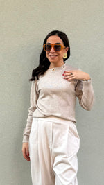 MAGLIA GIOIA PANNA/BEIGE