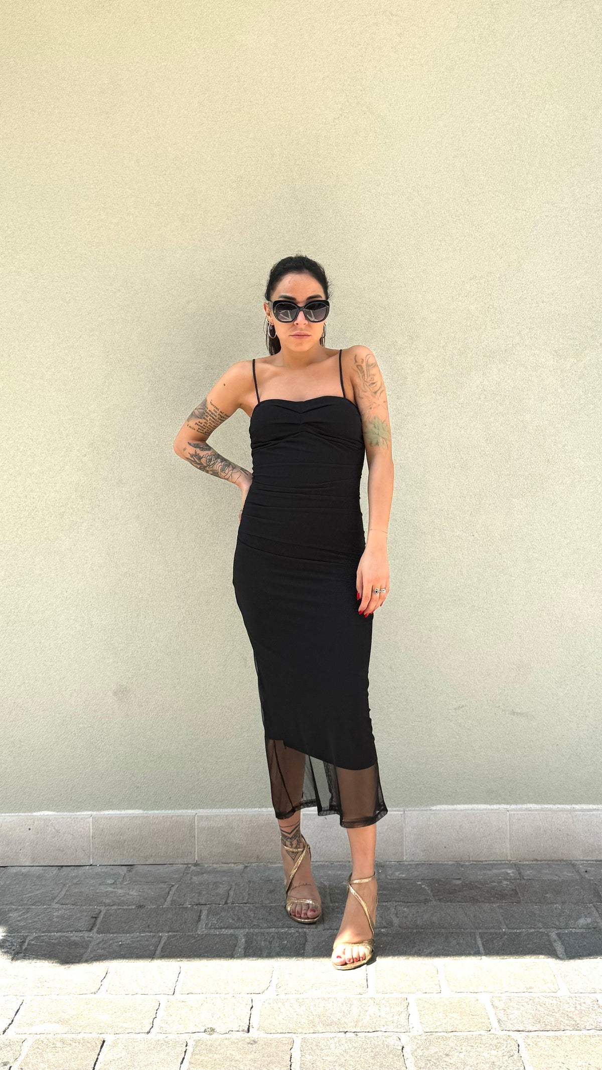 ABITO TUBINO IN TULLE