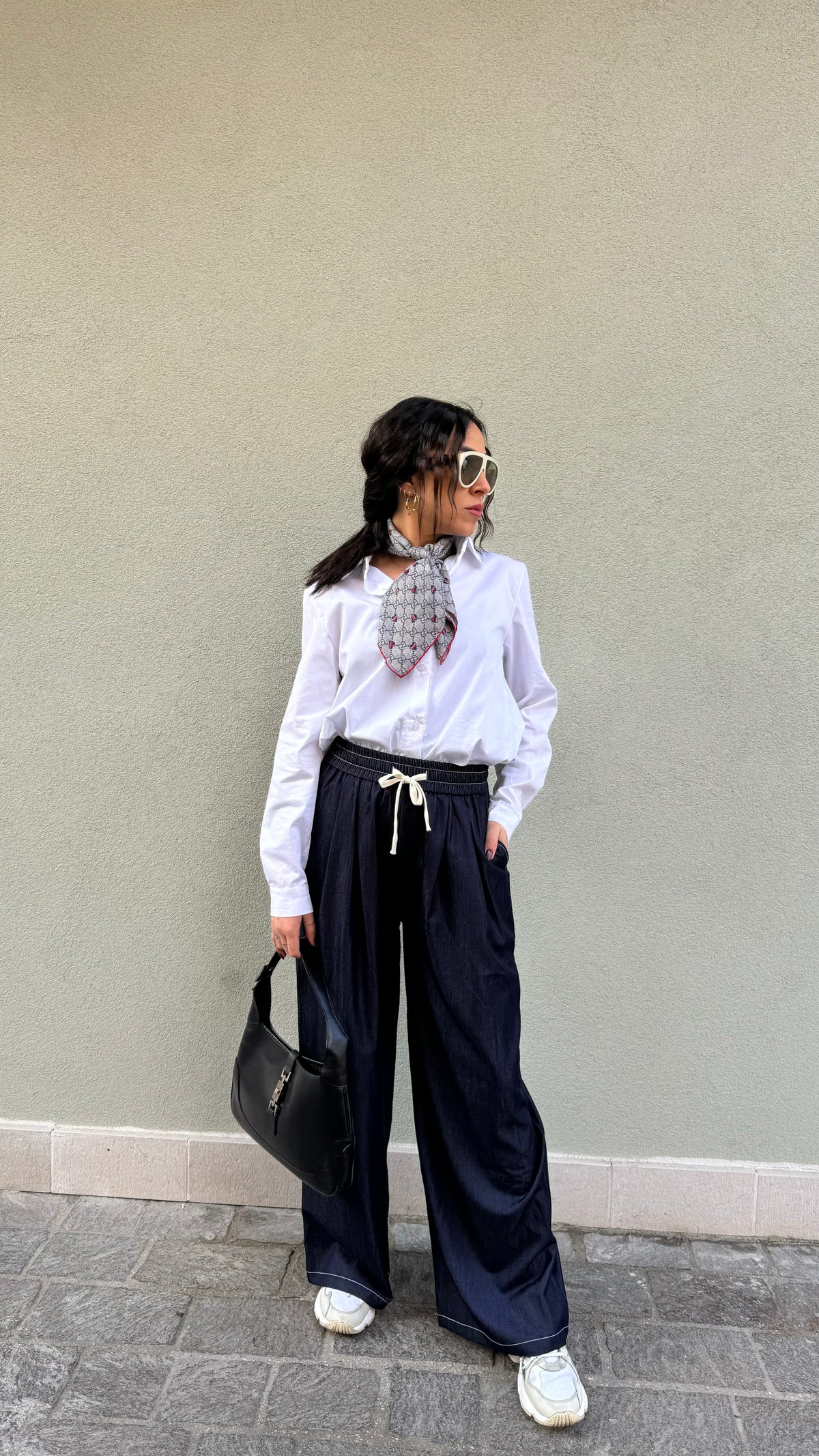 CAMICIAC BIANCA BASIC FIT