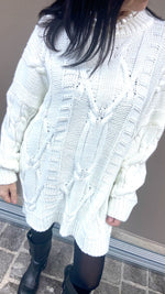 MAXI PULL TRECCIA