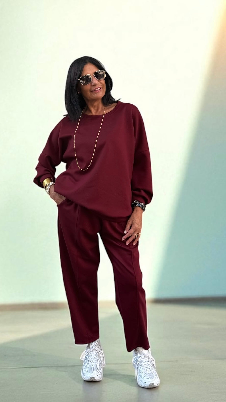 SET NEOPRENE BORDEAUX