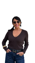 MAGLIA NORA CIOCCOLATO