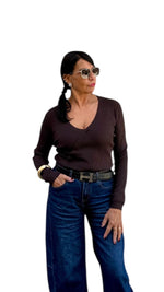 MAGLIA NORA CIOCCOLATO