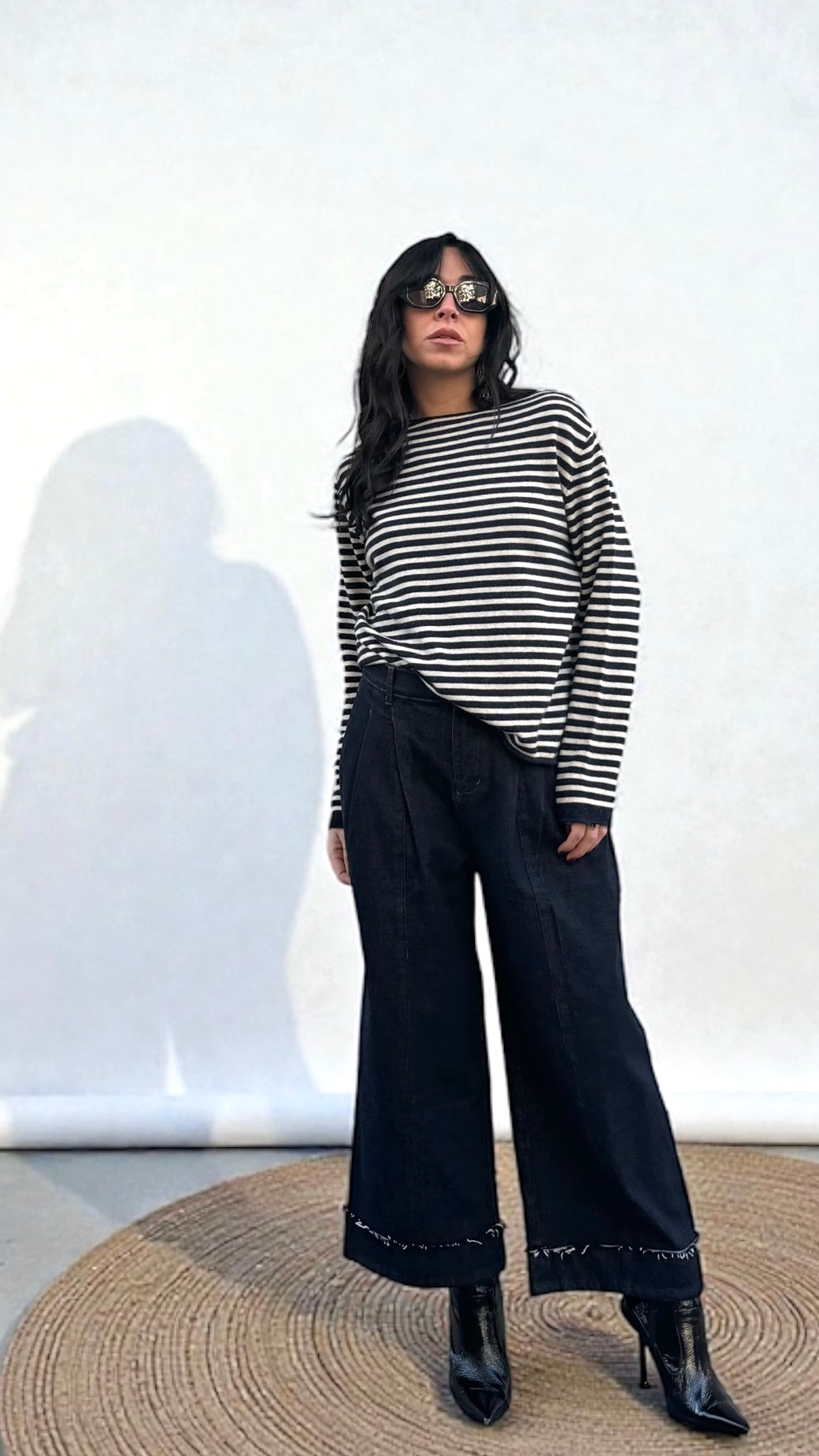 PULL IN CASHMERE RIGA BLU